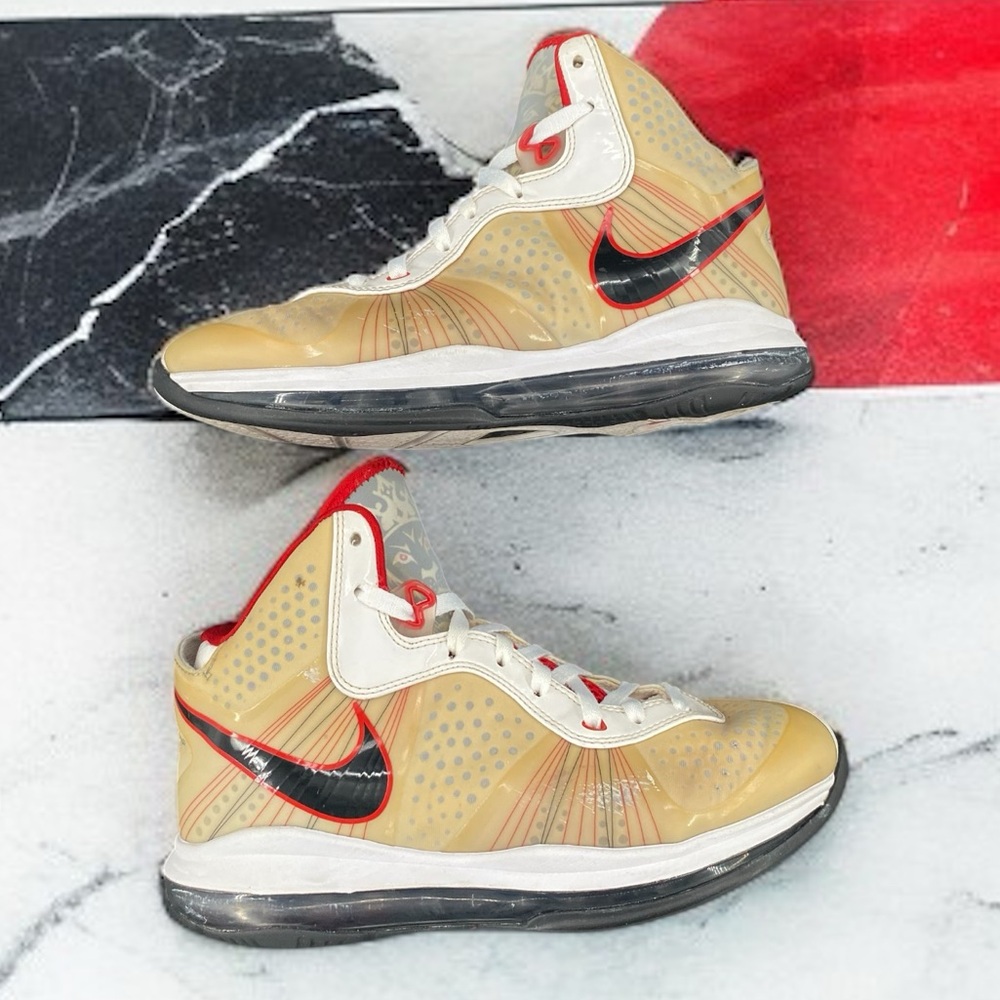 Nike LeBron 8 V/2 “Home” | 2011 OG | Men’s 8.5 / Women’s 10 | Rare Collectible - Picture 8 of 12